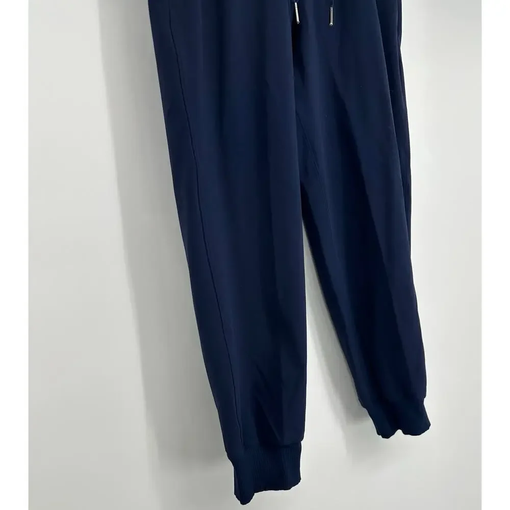 Lululemon On The Fly Crop Jogger True Navy